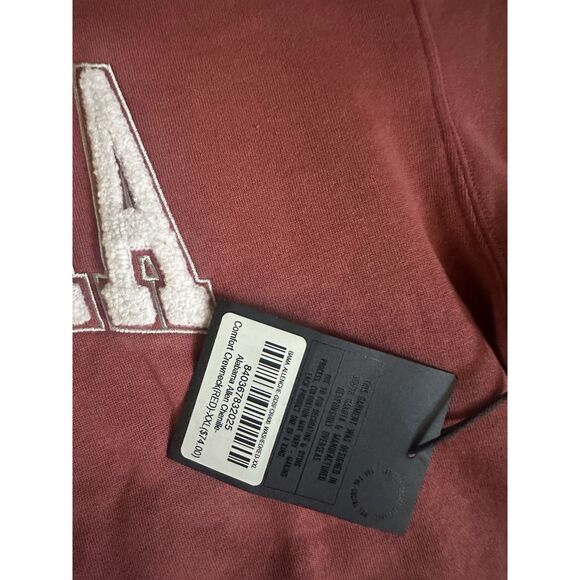 NWT Gameday Social XXL 2XL Alabama Allen Chenille Comfort Crew Neck Sweatshirt - Picture 4 of 6